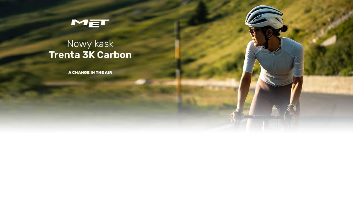 Nowy kask MET Trenta 3K Carbon